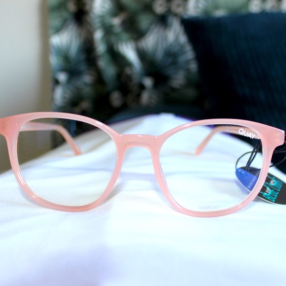 Blue Light Pink Glasses - Picture 1 of 2